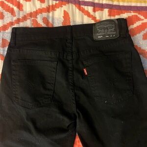 Levi's black jeans boys size 14
